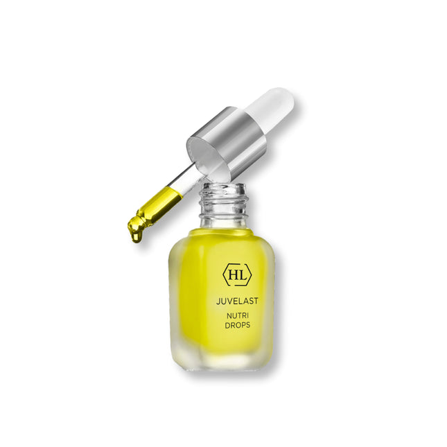 HL Juvelast Nutri Drops olejové sérum s s koenzýmom Q10 a vitamínmi A a E, mandľovým, jojobovým a brazil nut olejom